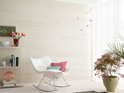 Landegger Wand Holzwand Waldwand Alpin 1